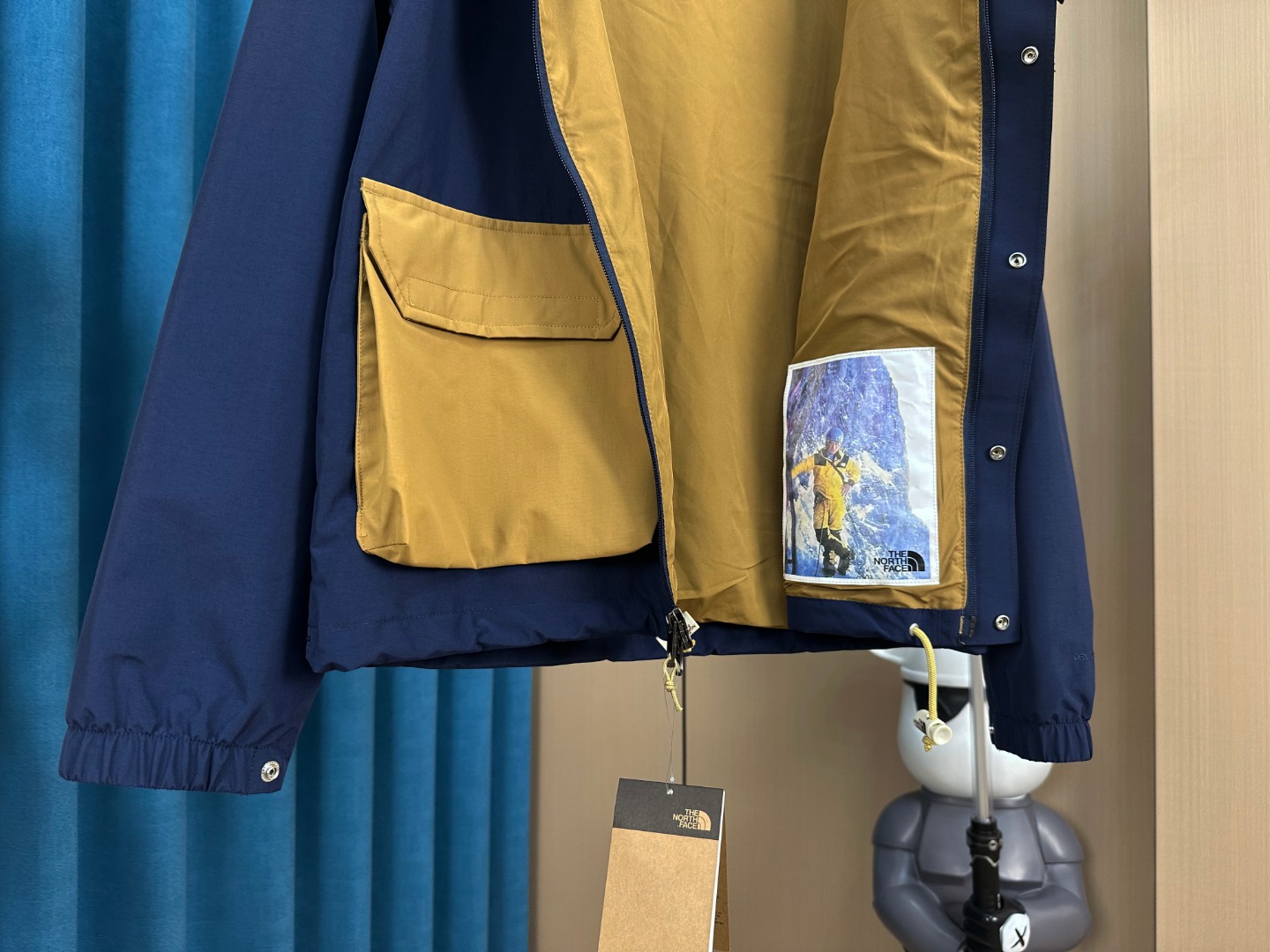 TNF お得100%新品 ザノースフェイス アメリカ激安通販 防風 人気定番 ストームジャケット アウター トップス 5色可選 ブルー_8