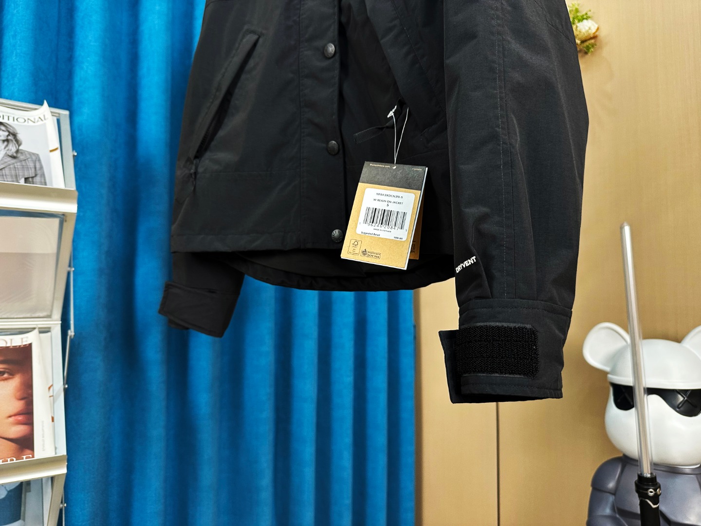 TNFザノースフェイス インナーダウンスーパーコピー 防水 ストームジャケット アウター トップス ショット レディース 激安 人気 5色可選 ブラック_7