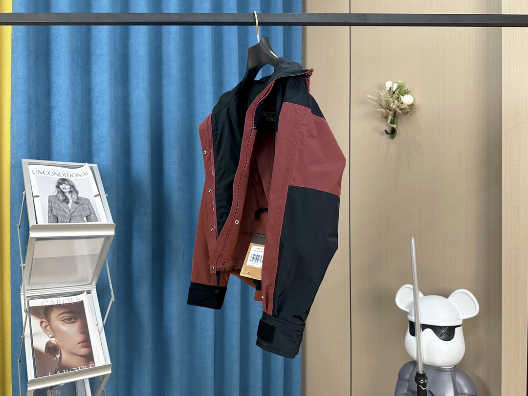 TNFザノースフェイス usaｎ級品 防水 ストームジャケット アウター トップス ショット レディース 激安 人気 5色可選 レッド_2