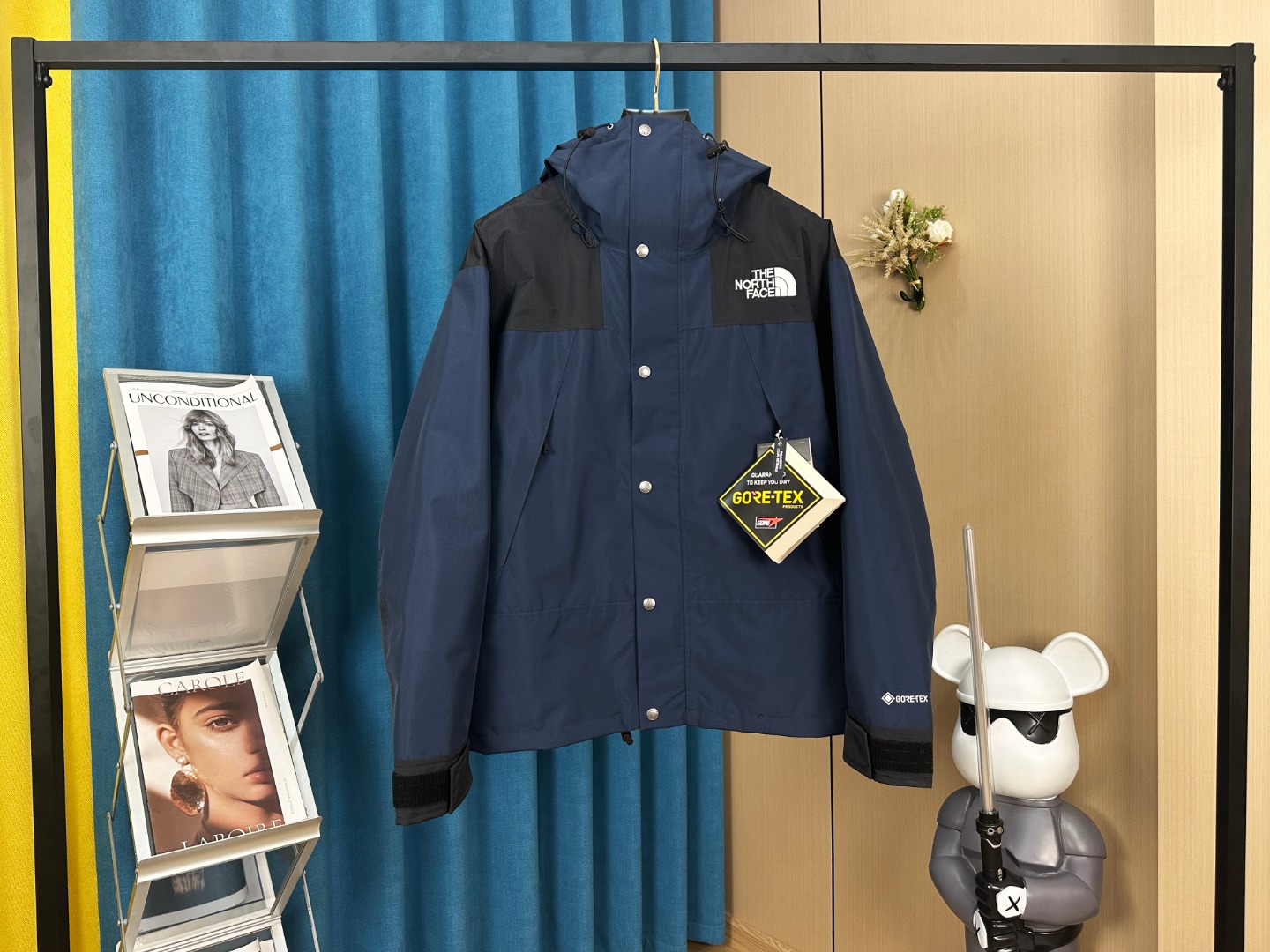 TNFザノースフェイス 海外限定スーパーコピー アウター トップス ストームジャケット 大人気 防水 防風 フード付き 運動 ブルー_1