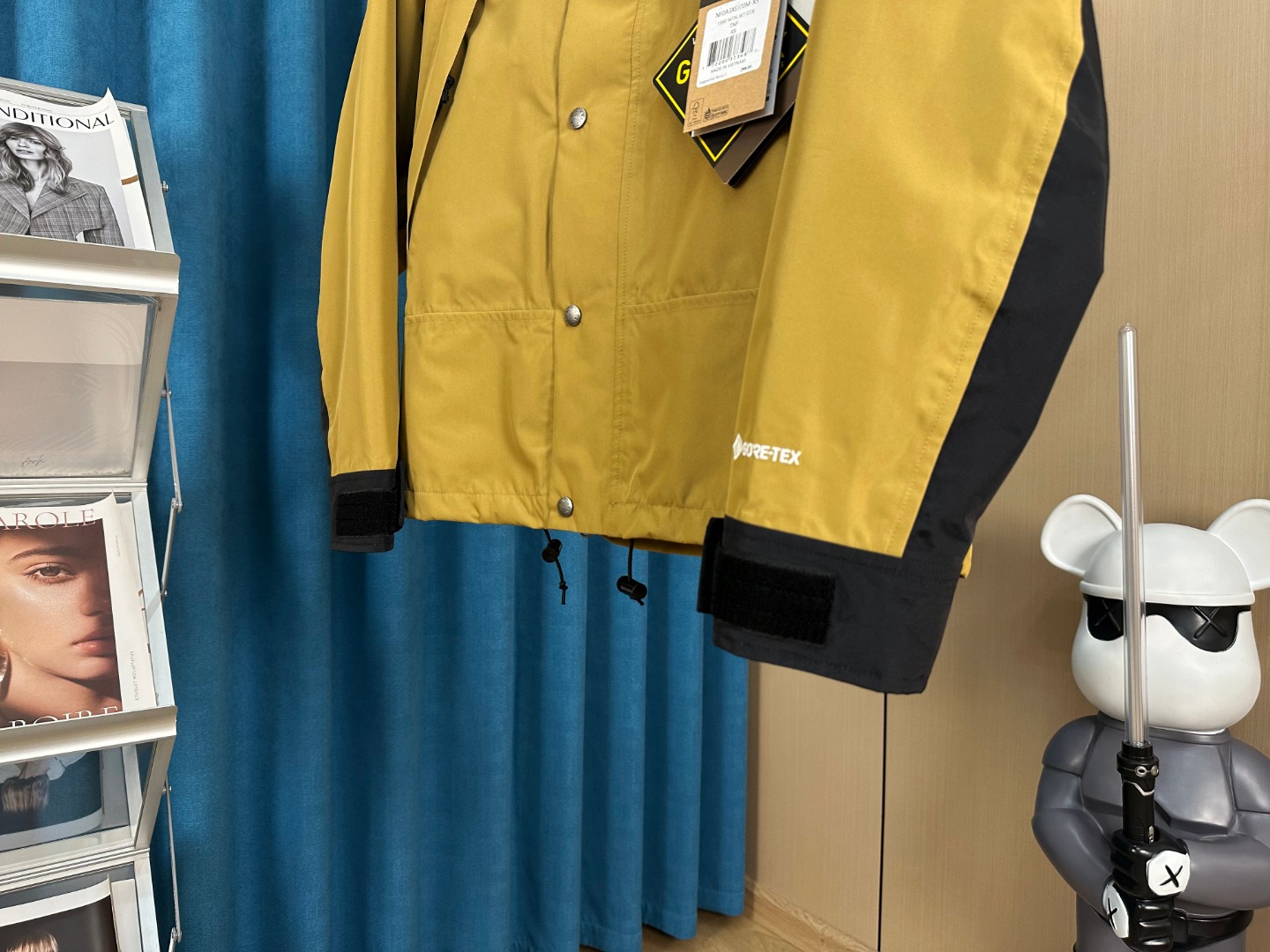 TNFザノースフェイス 中綿ジャケットコピー アウター トップス ストームジャケット 大人気 防水 防風 フード付き 運動 イエロー_8