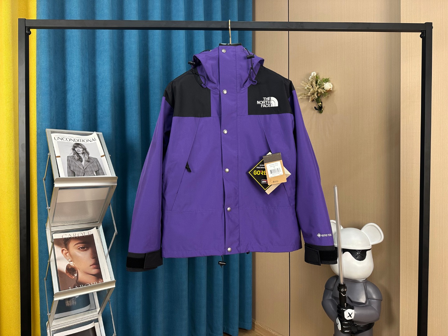 TNFザノースフェイスなぜ人気ｎ級品 アウター トップス ストームジャケット 大人気 防水 防風 フード付き 運動 ブルー_1