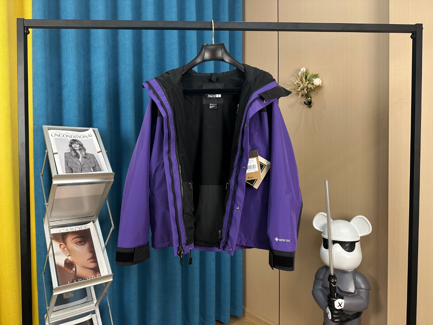 TNFザノースフェイスなぜ人気ｎ級品 アウター トップス ストームジャケット 大人気 防水 防風 フード付き 運動 ブルー_7