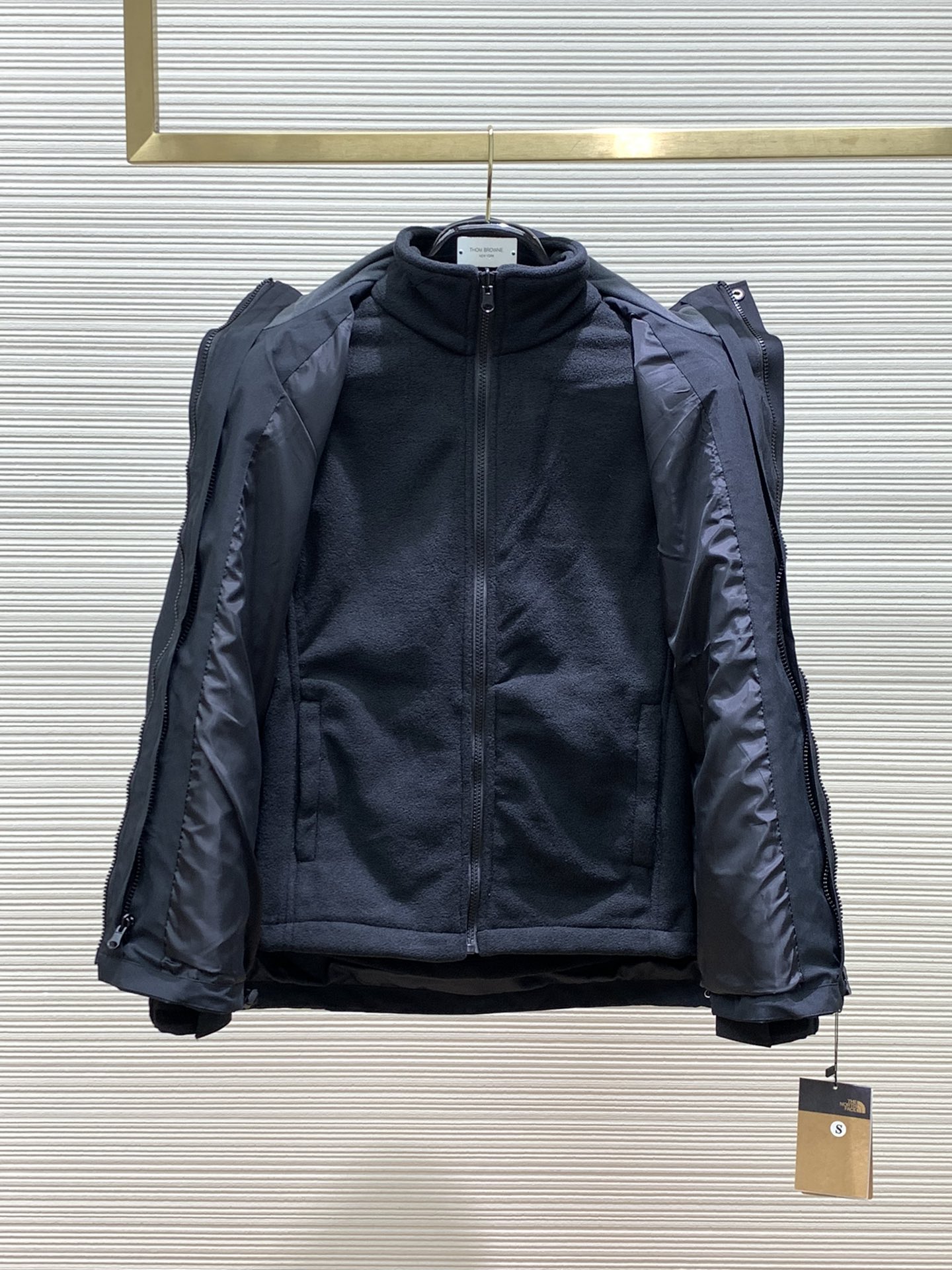 TNFレディース ザノースフェイスアウター偽物 アウター トップス ストームジャケット 防水 防風 フード付き アウトドア運動 ブルー_3