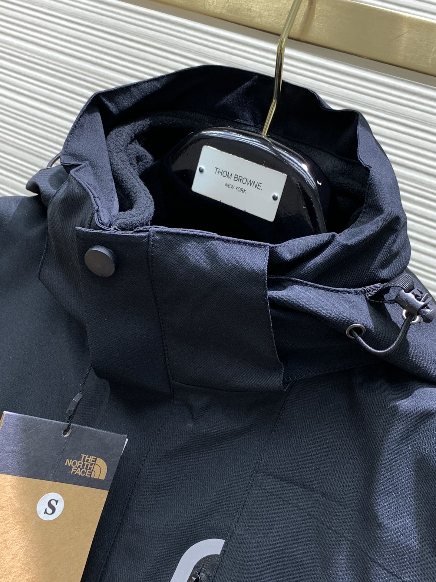 TNFレディース ザノースフェイスアウター偽物 アウター トップス ストームジャケット 防水 防風 フード付き アウトドア運動 ブルー_4