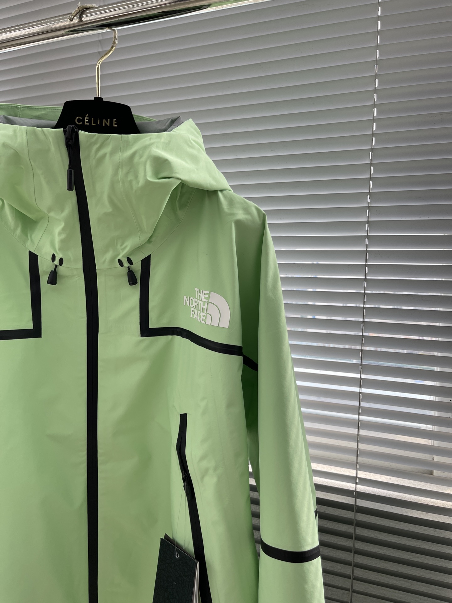 TNFザノースフェイス インナーダウンスーパーコピー 防水 防風 アウター トップス ストームジャケット  フード付き アウトドア運動 ファッション グリーン_2