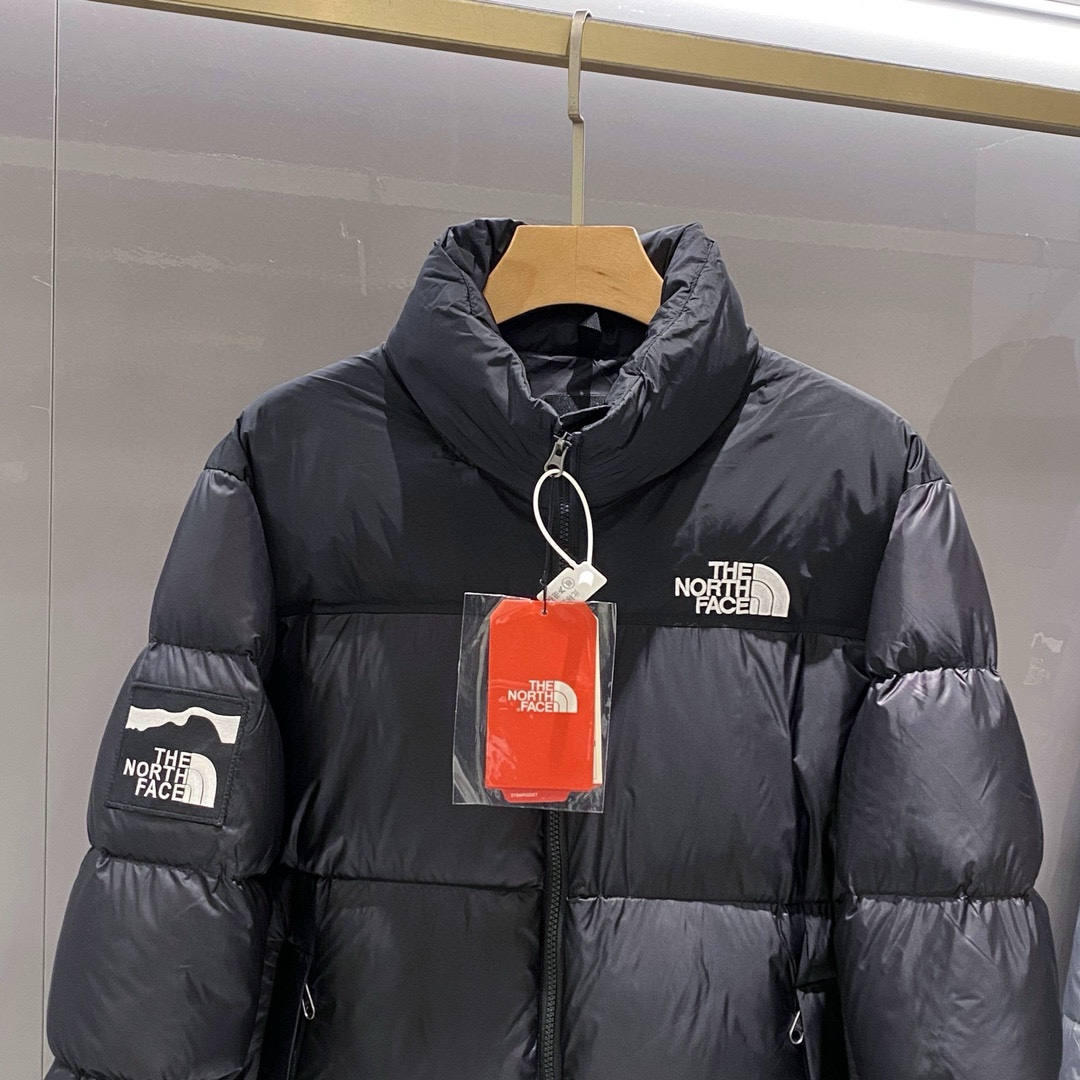 the north face マウンテンダウンジャケットスーパーコピー 軽量 アウター トップス 暖かい 保温 ファッション 大人気 ハイネック ブラック_3
