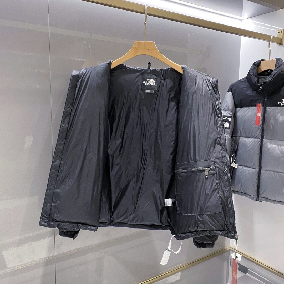 the north face マウンテンダウンジャケットスーパーコピー 軽量 アウター トップス 暖かい 保温 ファッション 大人気 ハイネック ブラック_7