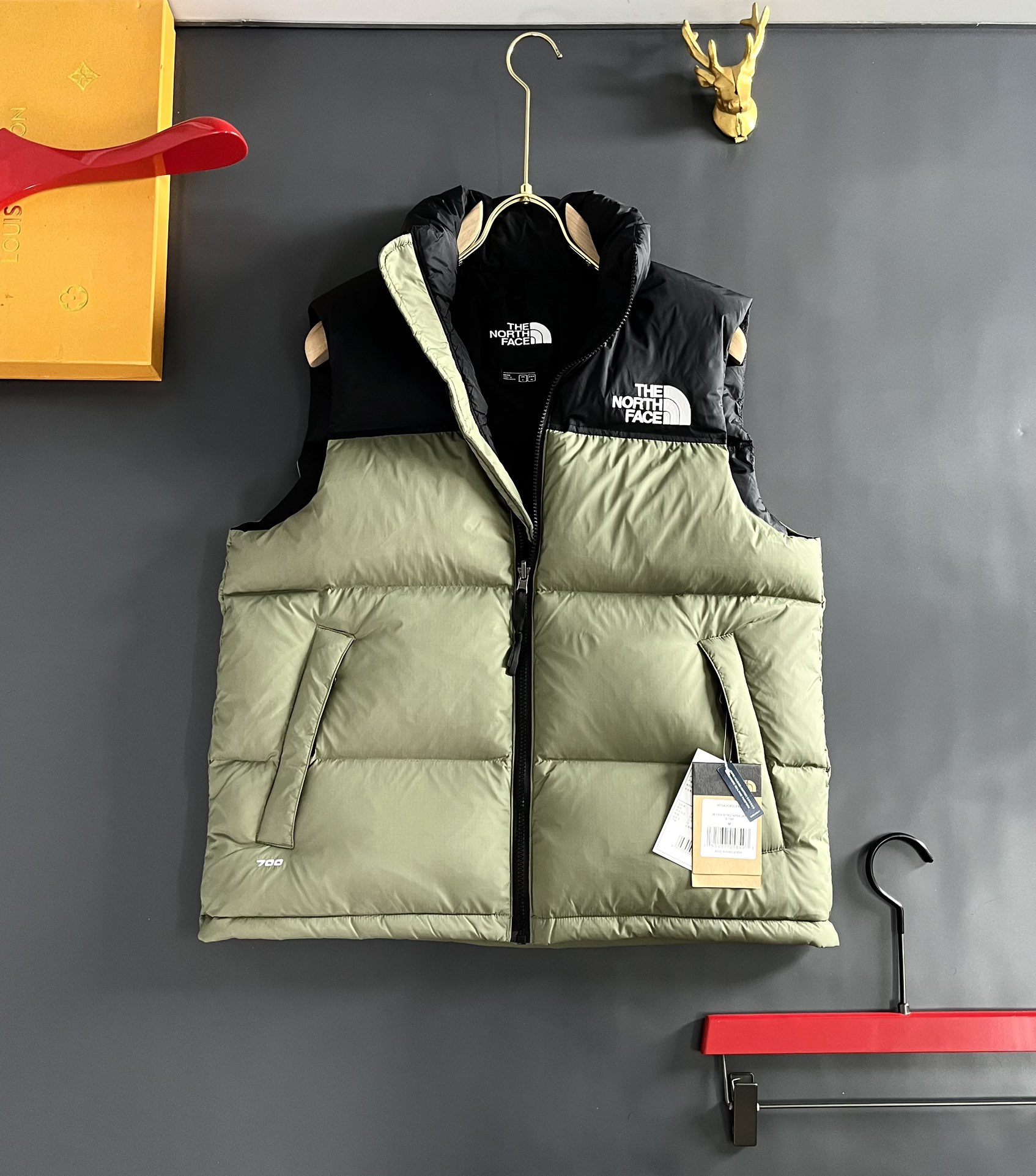 TNFノースフェイスのダウンｎ級品 アウター トップス 暖かい 防寒 無袖ダウンジャケット ベスト 2色可選_3