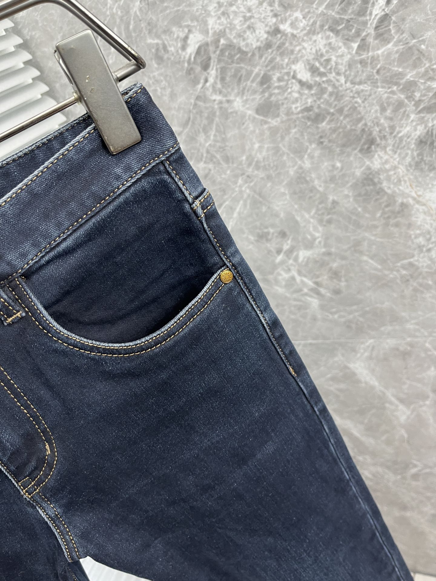 NEW夏の ジバンシー パンツ レディースｎ級品 人気新作 柔らかい 美脚 デニム ジンーズ ズボン パンツ シンプル ブルー_6