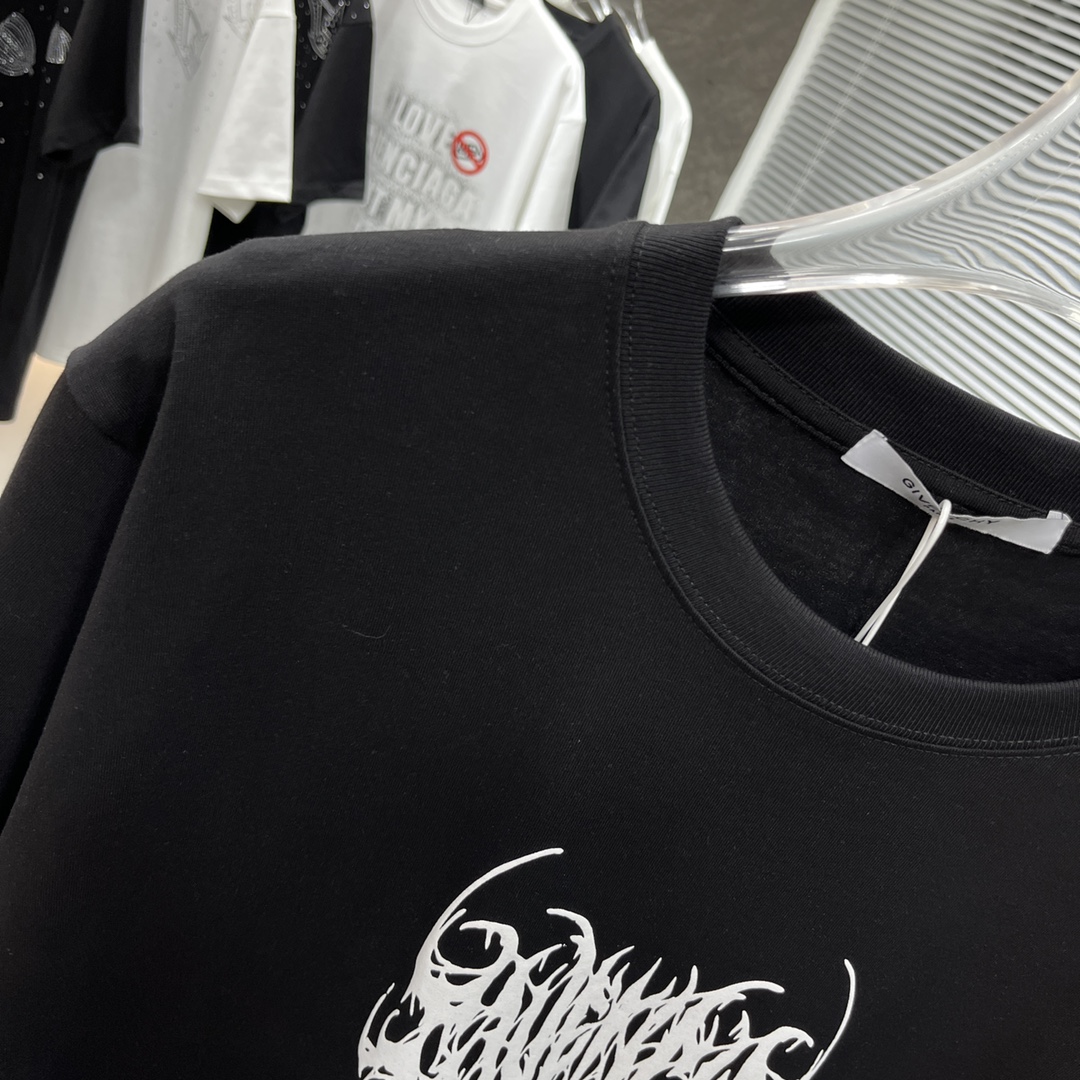 ジバンシィトップスコピｎ級品 純綿 トップス Tシャツ 半袖 プリント シンプル 人気新作 ファッション 2色可選 ブラック_5