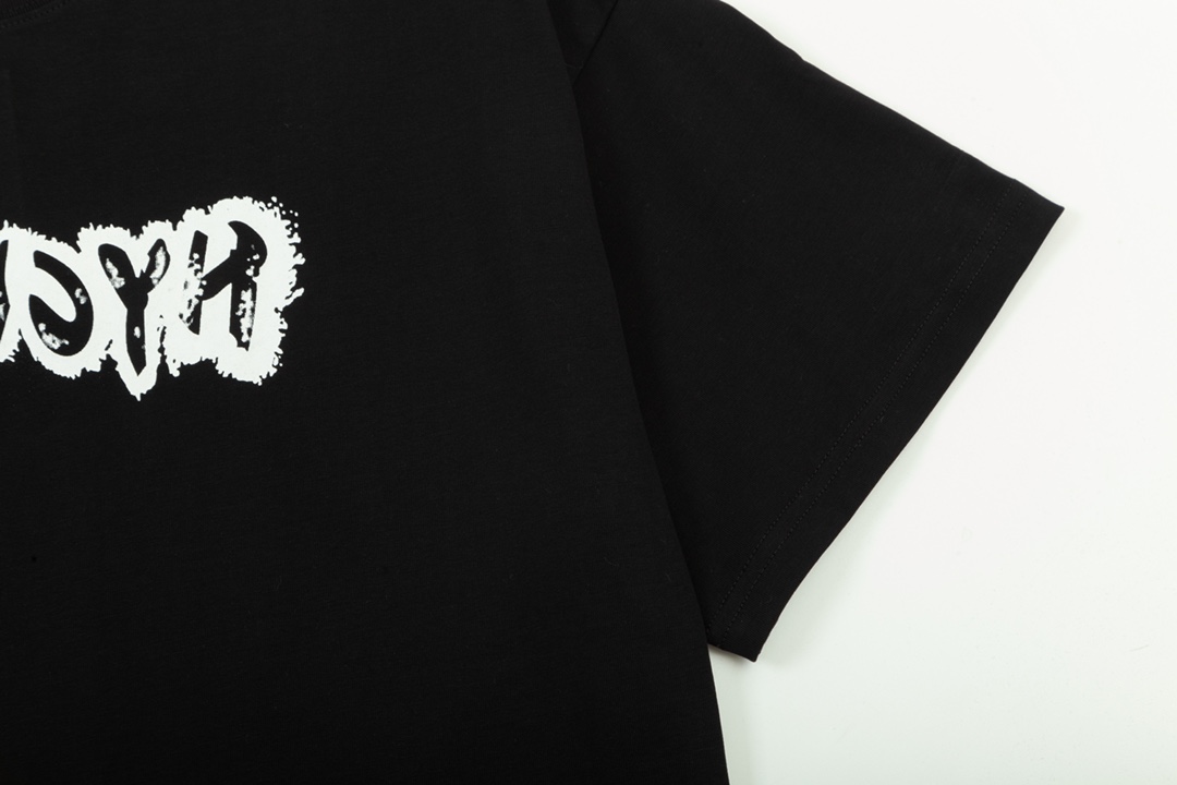 春夏新作 ジバンシィランテルディスーパーコピー 純綿 トップス Tシャツ 半袖 プリント ロゴプリント 人気品 シンプル 2色可選 ブラック_6