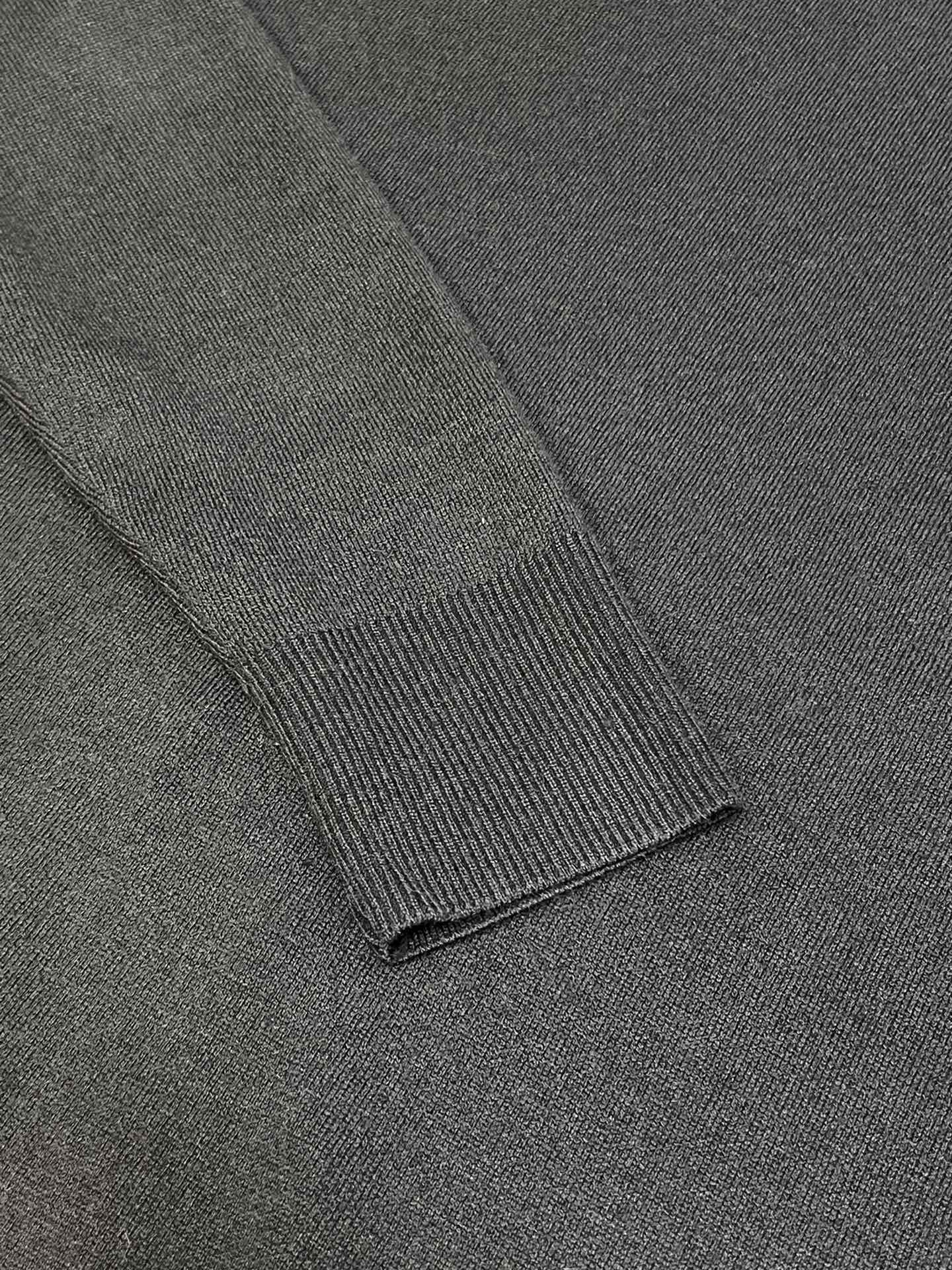 [新季度]ジバンシィ服偽物 冬服 暖かい ウール 厚い ニットトップス セーター シンプル ファッション ブラック_8