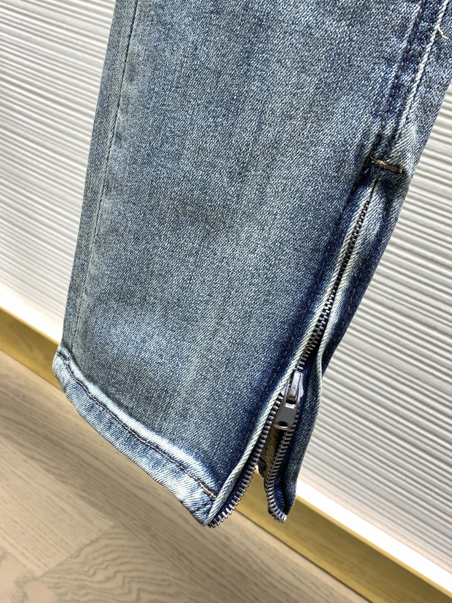 ディースクエアードズボンｎ級品 ド ジンーズ デニム ズボン 美脚 シンプル カジュアルパンツ 快適 柔らかい ブルー_7