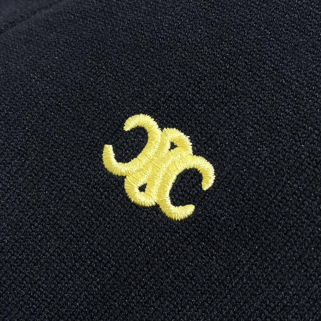 レディース セリーヌセーター激安通販 ニット トップス 暖かい 柔らかい ジャケット ウール製 ファッション シンプル 人気品 ブラック_7