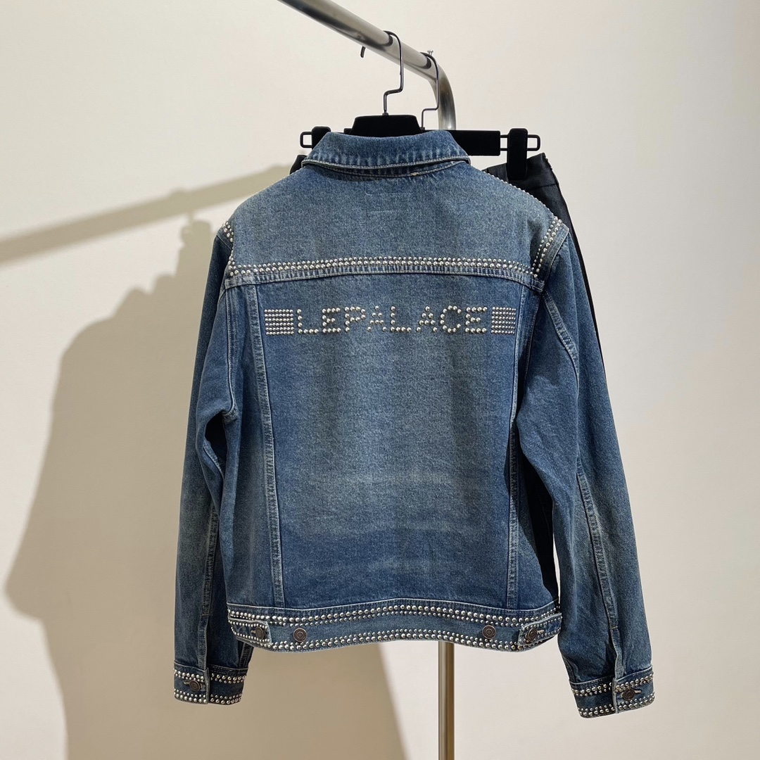 セリーヌ メンズ ブルゾン偽物 ジャケット トップス アウター デニム ファッション 柔らかい シンプル ブルー_3