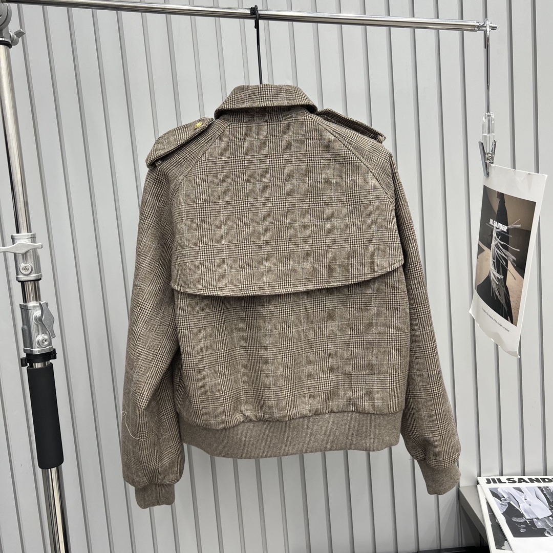 限定セール低価 セリーヌ スペンサージャケットｎ級品 暖かい トップス アウター シンプル ファッション グレイ_2