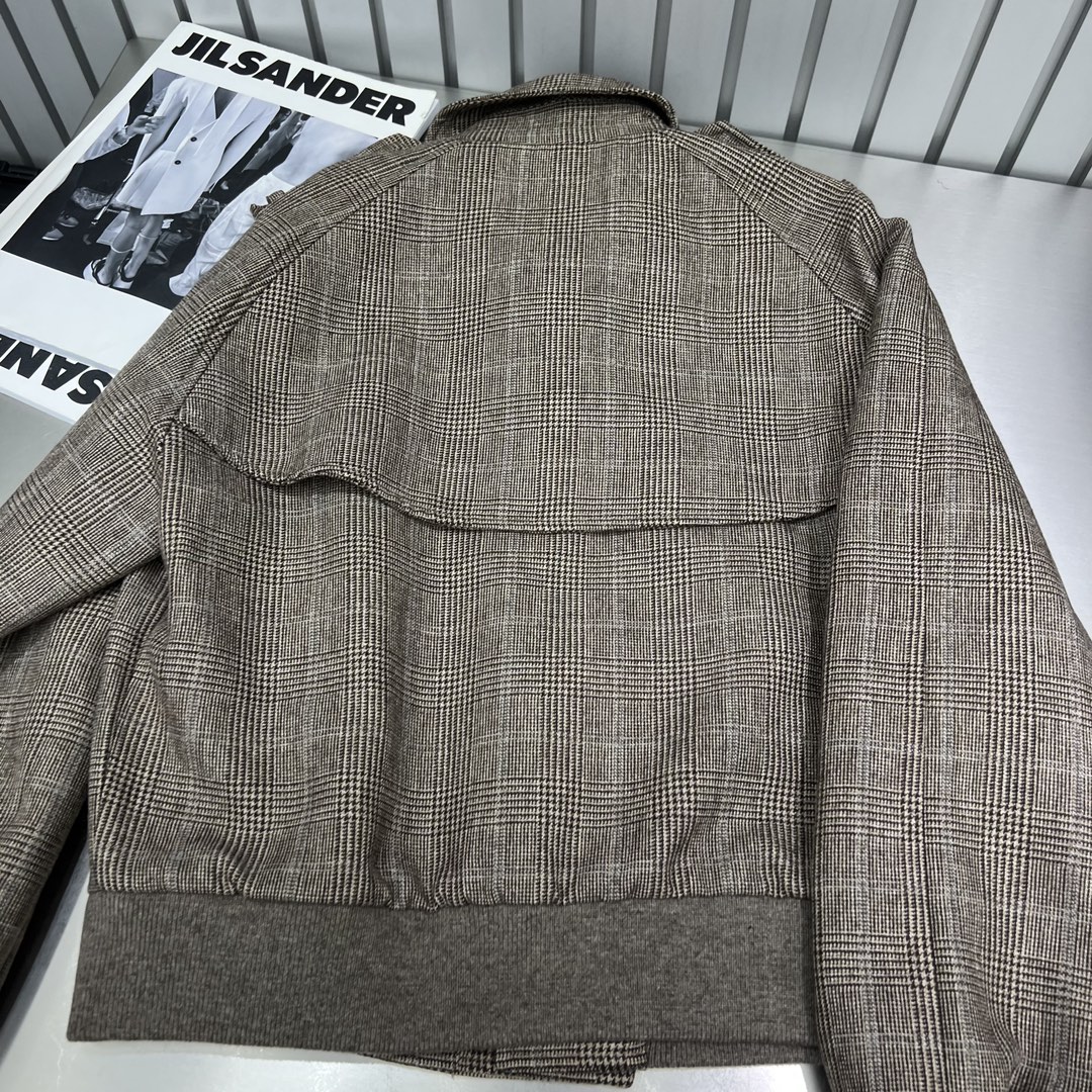 限定セール低価 セリーヌ スペンサージャケットｎ級品 暖かい トップス アウター シンプル ファッション グレイ_6