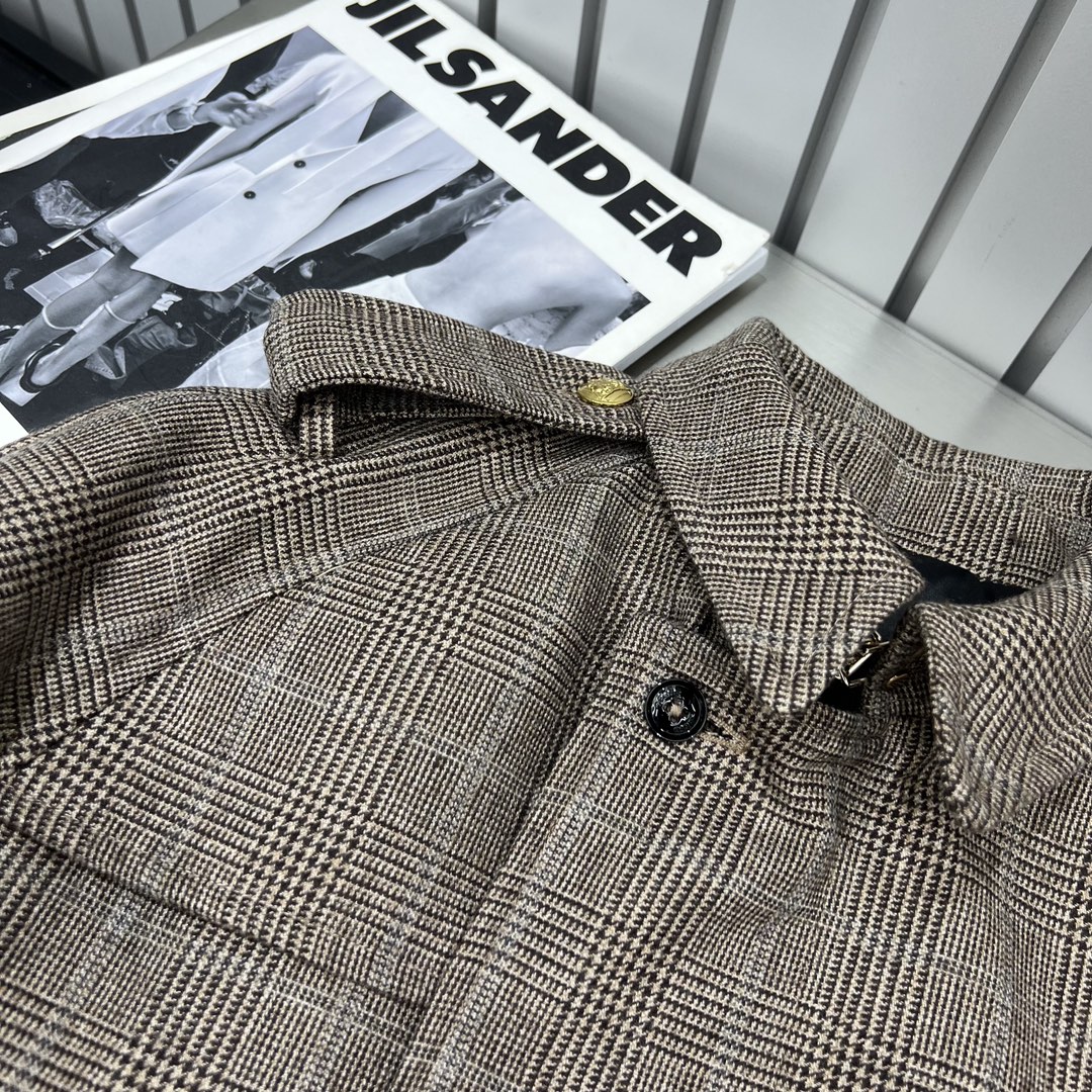 限定セール低価 セリーヌ スペンサージャケットｎ級品 暖かい トップス アウター シンプル ファッション グレイ_8