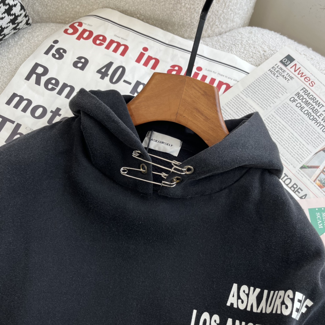 人気セール高品質アスクユアセルフパーカー偽物　柔らかい着心地_3