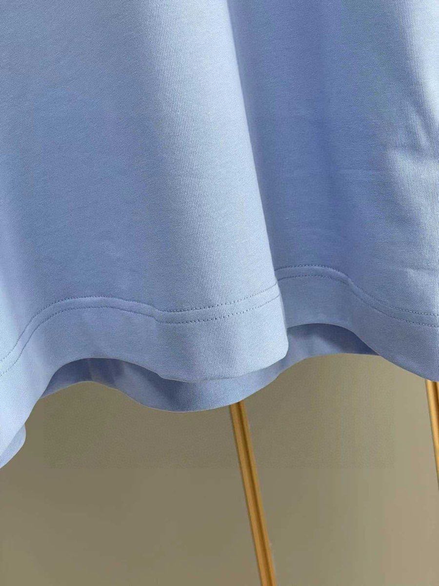 ジバンシィ ネクタイｎ級品 Tシャツ トップス 純綿 半袖  芸術 プリント 柔らかい ファッション 日常服 ブルー_6