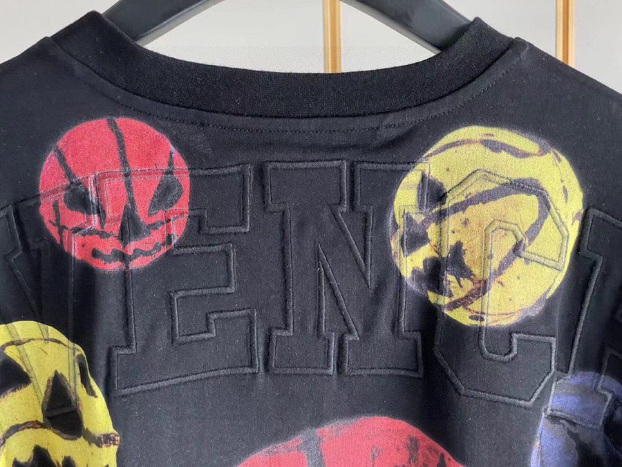 ジバンシー メンズtシャツ激安通販 Tシャツ トップス 純綿 半袖  カボチャプリント 柔らかい ファッション ブラック_4