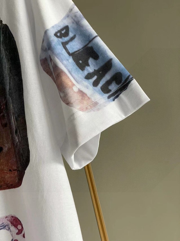 春夏人気セール安い ジバンシィ tシャツ レディース偽物トップス 純綿 短袖 プリント 柔らかい ホワイト_7
