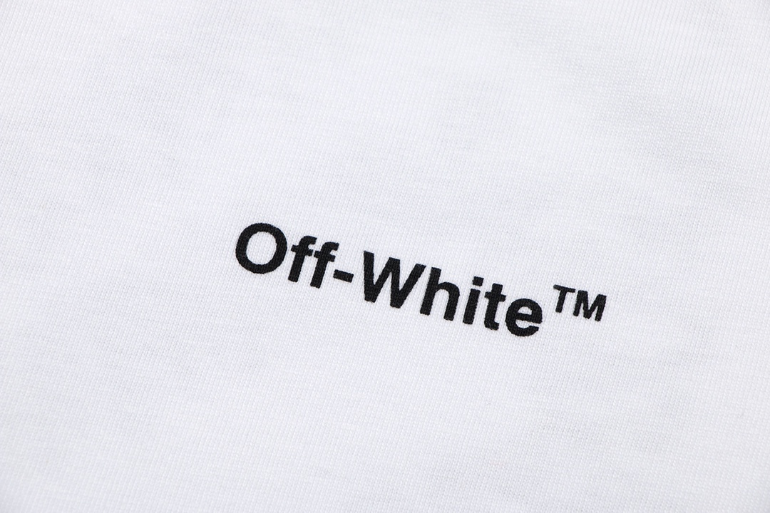 2024定番人気  オフホワイトｔシャツ偽物  高品質 コットン素材_5