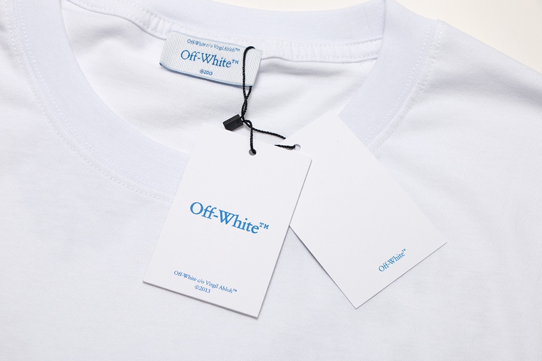 2024定番人気  オフホワイトｔシャツ偽物  高品質 コットン素材_6