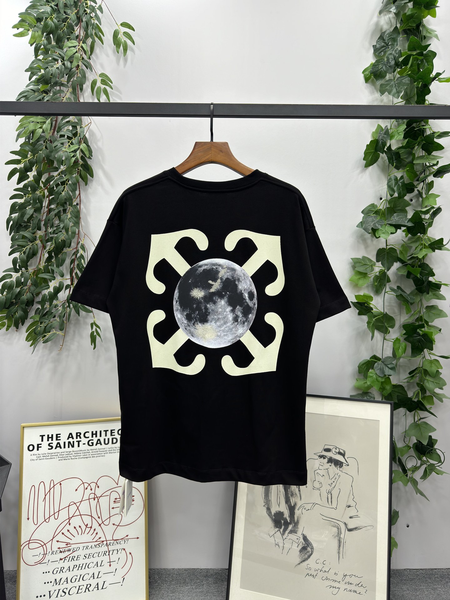 HOT 定番tシャツオフホワイトコピー　クラシック　ゆったり　シルエット_3