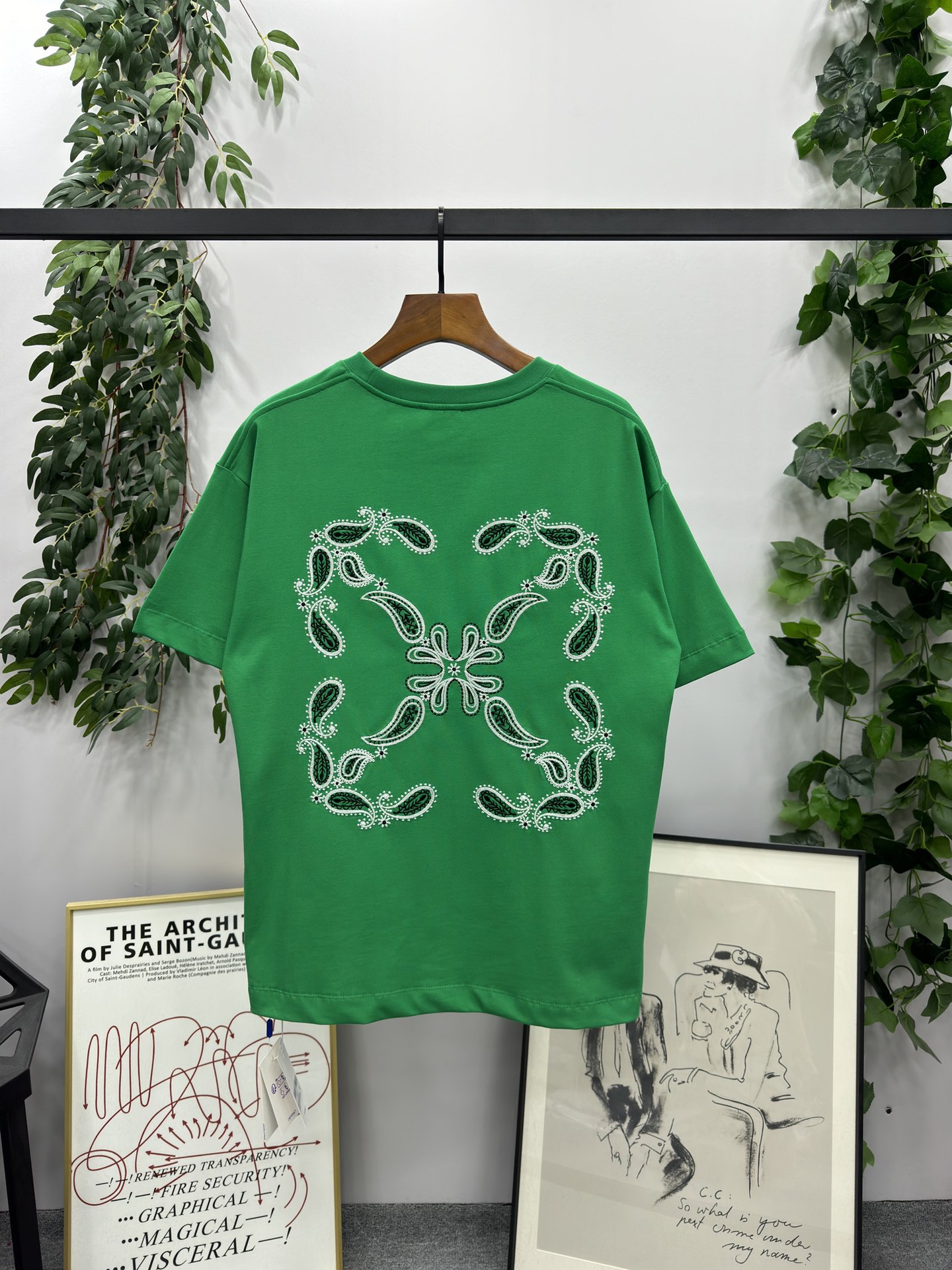 激安大特価 最新作のオフホワイト　イメージｔシャツスーパーコピー　上質　コットン素材_2