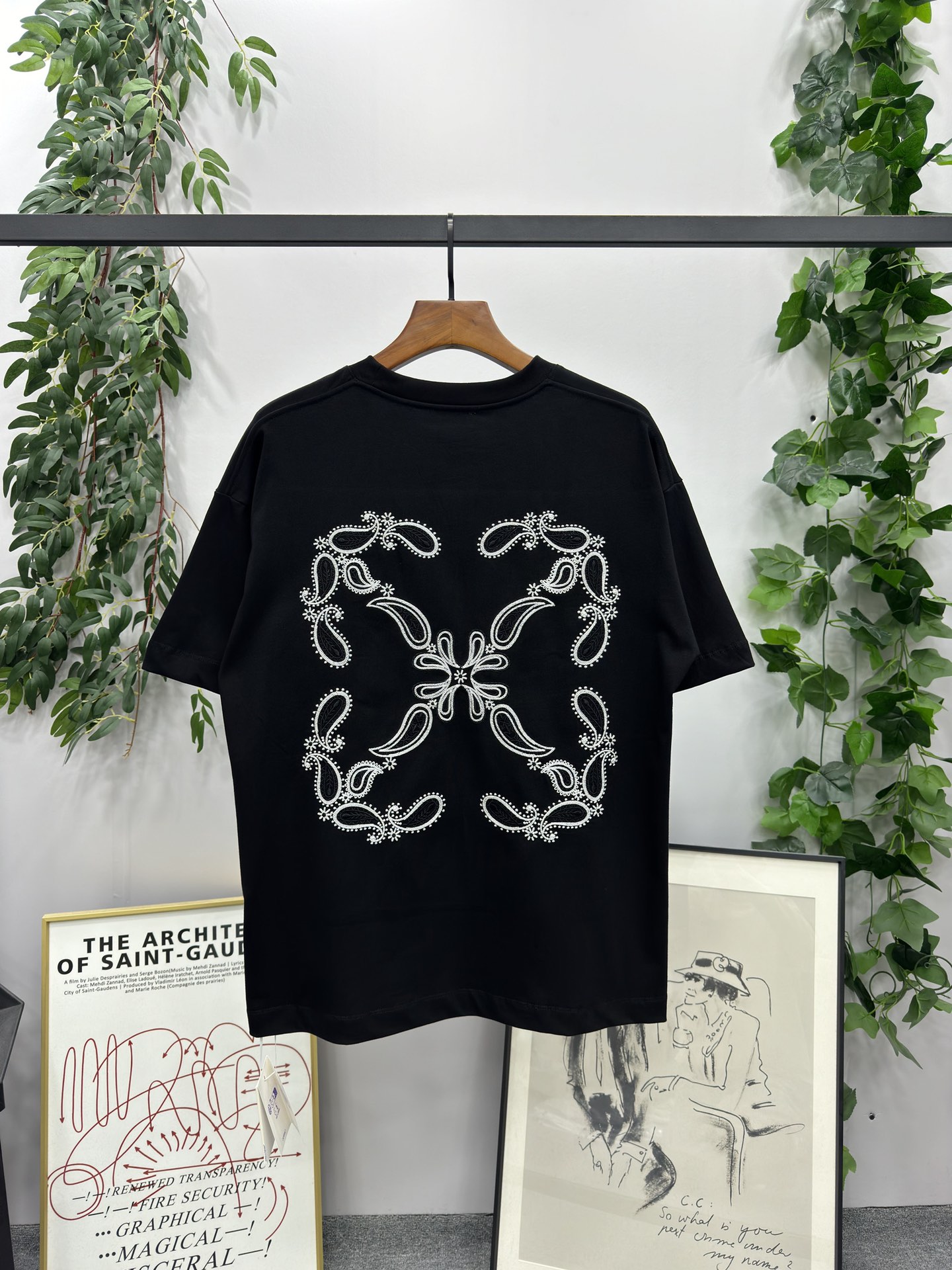 激安大特価 最新作のオフホワイト　イメージｔシャツスーパーコピー　上質　コットン素材_3