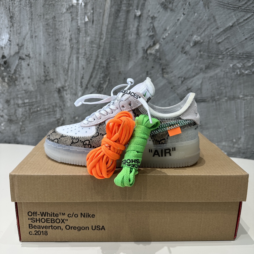 NEW圧倒的な 新作オフホワイトシューズn級品　Nike Air Force 1　男女兼用　カップル向け_2