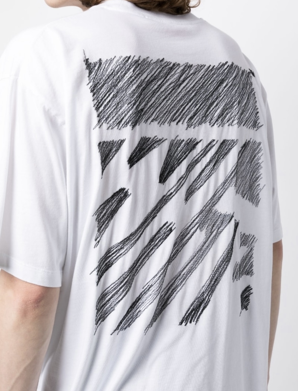 有名人 愛用品 オフホワイト 定価tシャツ 偽物 クラシック シルエット_3
