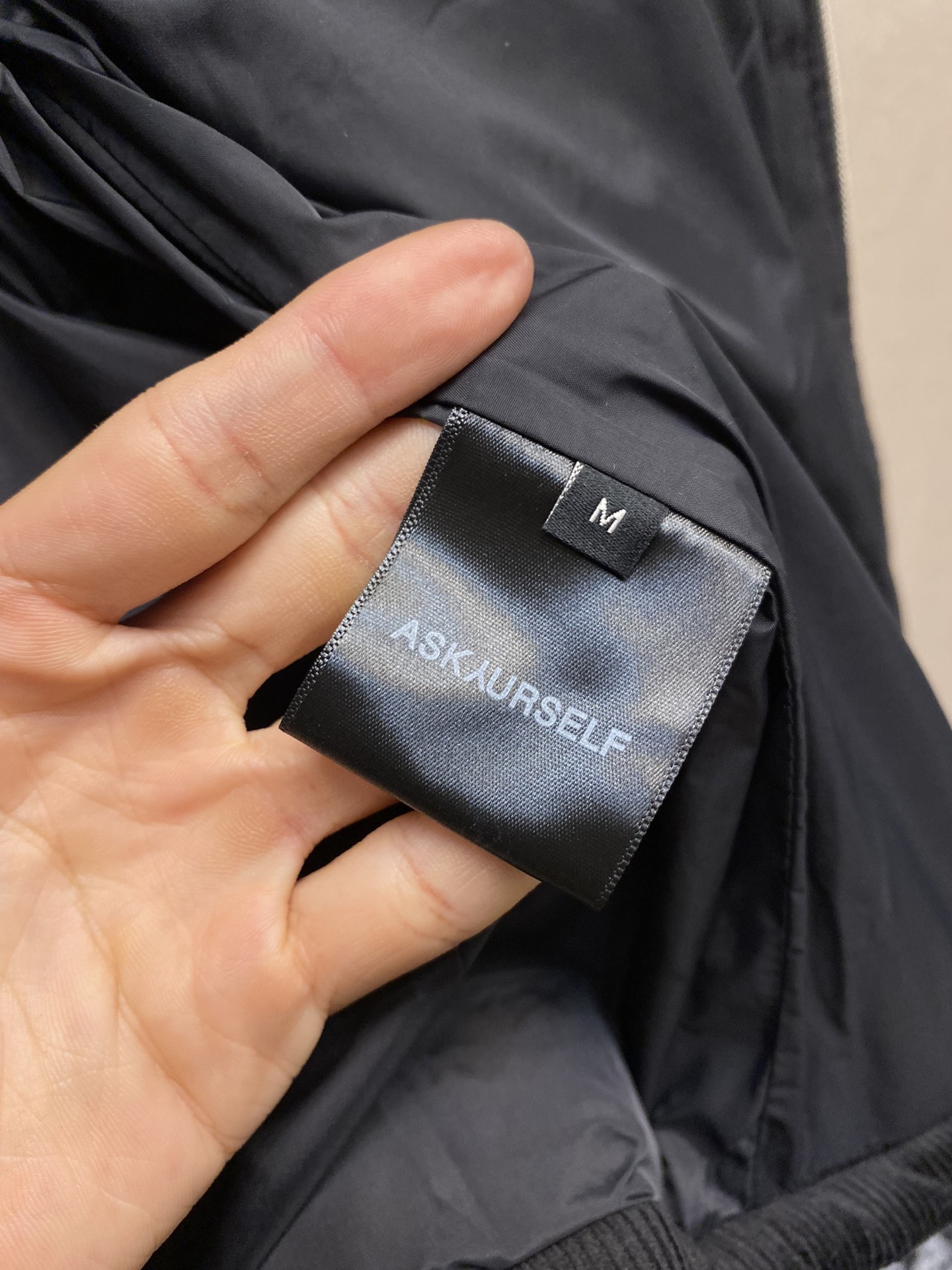 ASKYURSELF アスクユアセルフ 取り扱い店舗ｎ級品 トップス ジャケット コーデュロイコットン 厚い 暖かい アウター ブラック_5