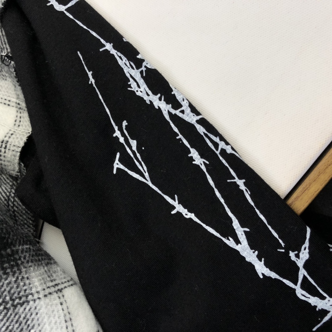 ASKYURSELF アスクユアセルフ 店舗偽物 トップス ジャケット アウター 柔らかい 人気シャツ 格子模様 ブラック_6