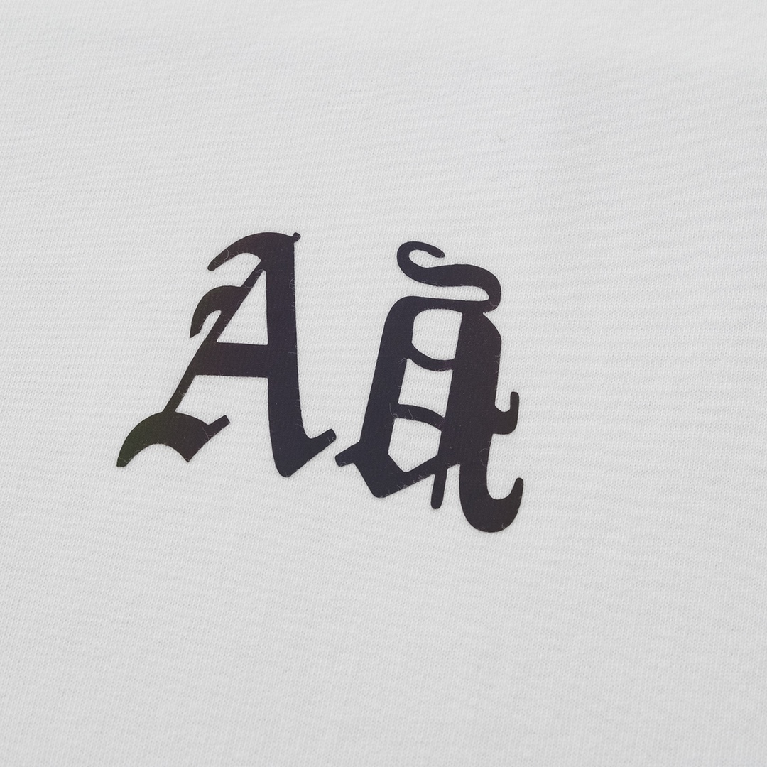 ASKYURSELF 夏新品 tシャツ アイロンプリント偽物 トップス 柔らかい 短袖 純綿 シンプル プリント ホワイト_4
