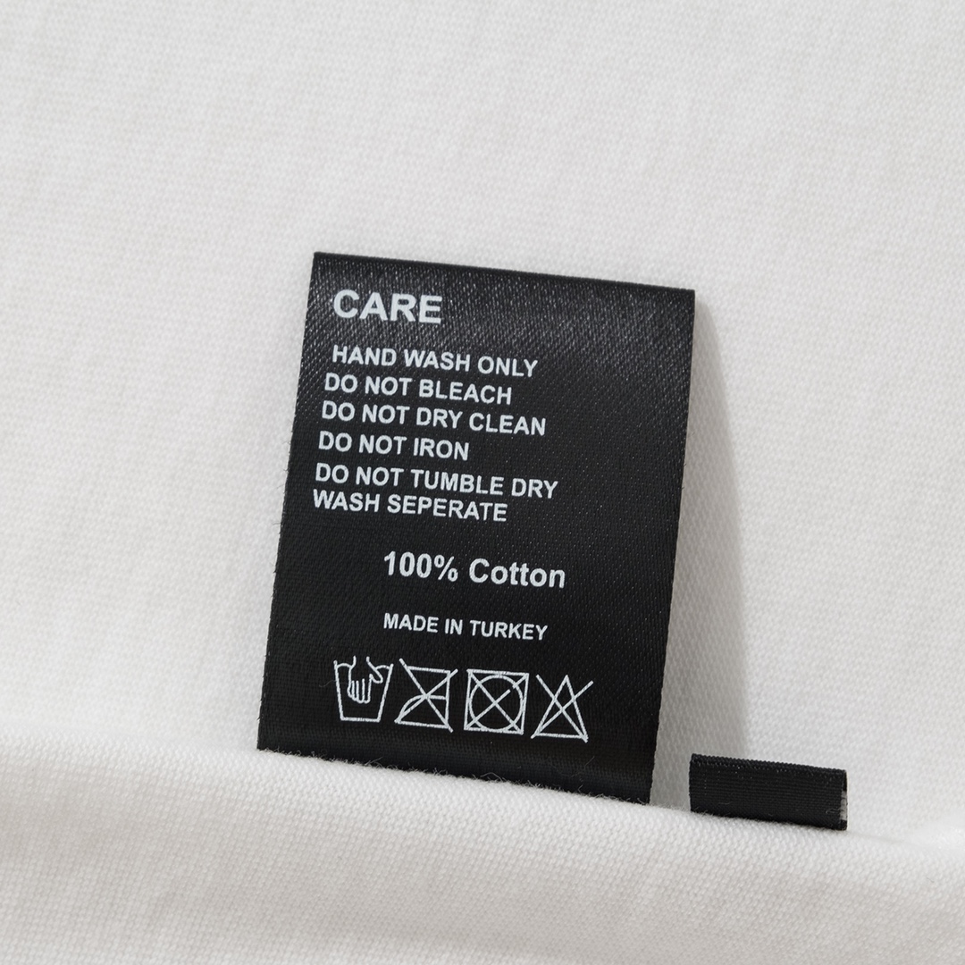 ASKYURSELF 夏新品 tシャツ アイロンプリント偽物 トップス 柔らかい 短袖 純綿 シンプル プリント ホワイト_9