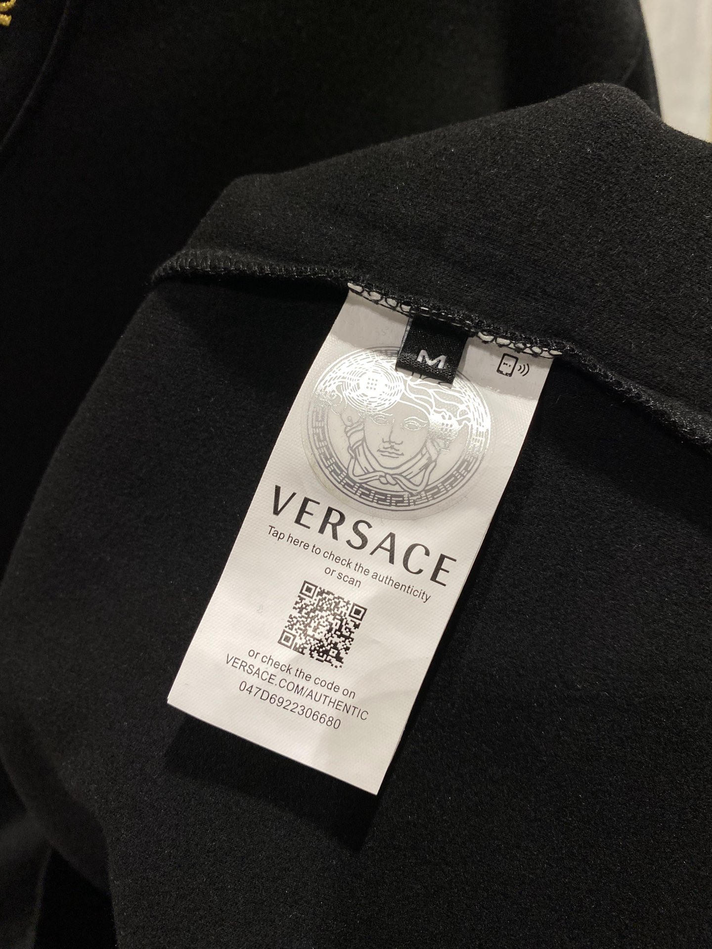 VERSACE 人気新作 ヴェルサーチティシャツｎ級品 長袖Tシャツ トップス 純綿 ゆったり シンプル 3色可選 ブラック_7