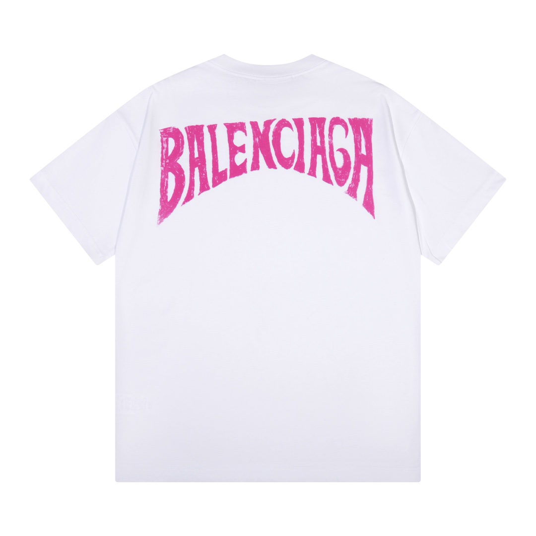 人気 定番 可愛いバレンシアガ tシャツ  メンズ偽物_2