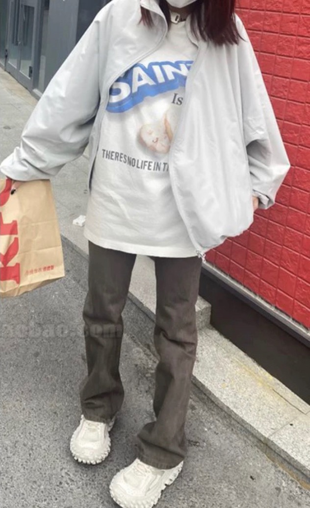 SAINTMICHAEL セントマイケル リステアスーパーコピー 柔らかい トップス 純綿tシャツ 半袖 食べ物プリント ホワイト_6
