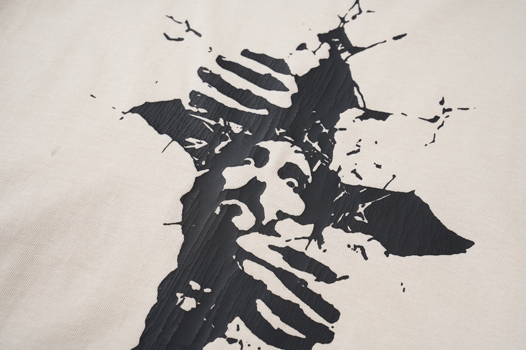 SAINTMICHAEL 大活躍 セントマイケル セットアップ激安通販 純綿 ゆたっり 長袖tシャツ プリント トップス カジュアル ホワイト_5