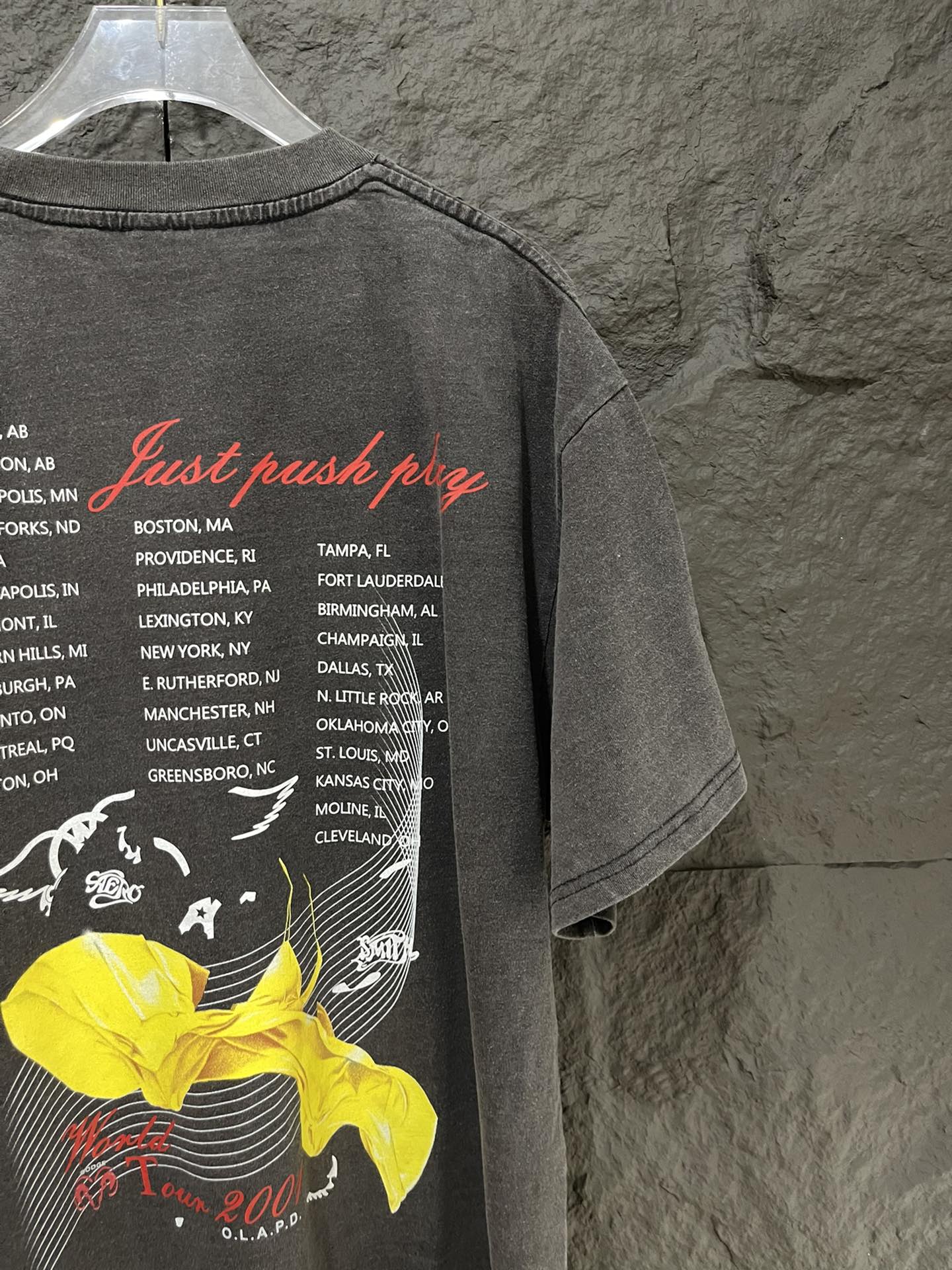 NEW夏の セントマイケル tシャツ 元ネタコピー プリント アメリカ 純綿 トップス 半袖 シンプル ゆったり  ブラック_9
