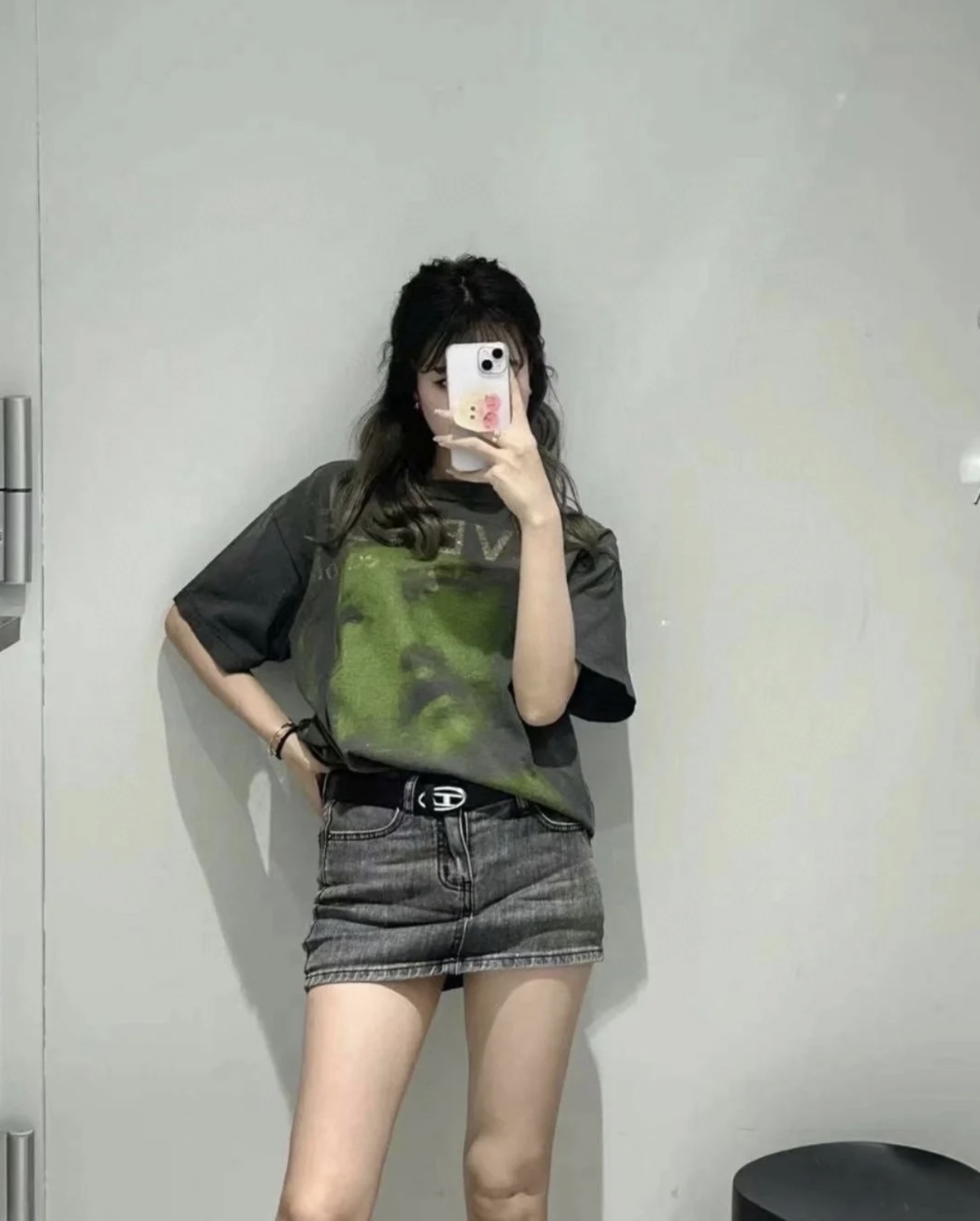品質保証豊富なオ セイントマイケル ロンt偽物 プリント シンプル  純綿Tシャツ トップス 半袖 ファッション ブラック_2