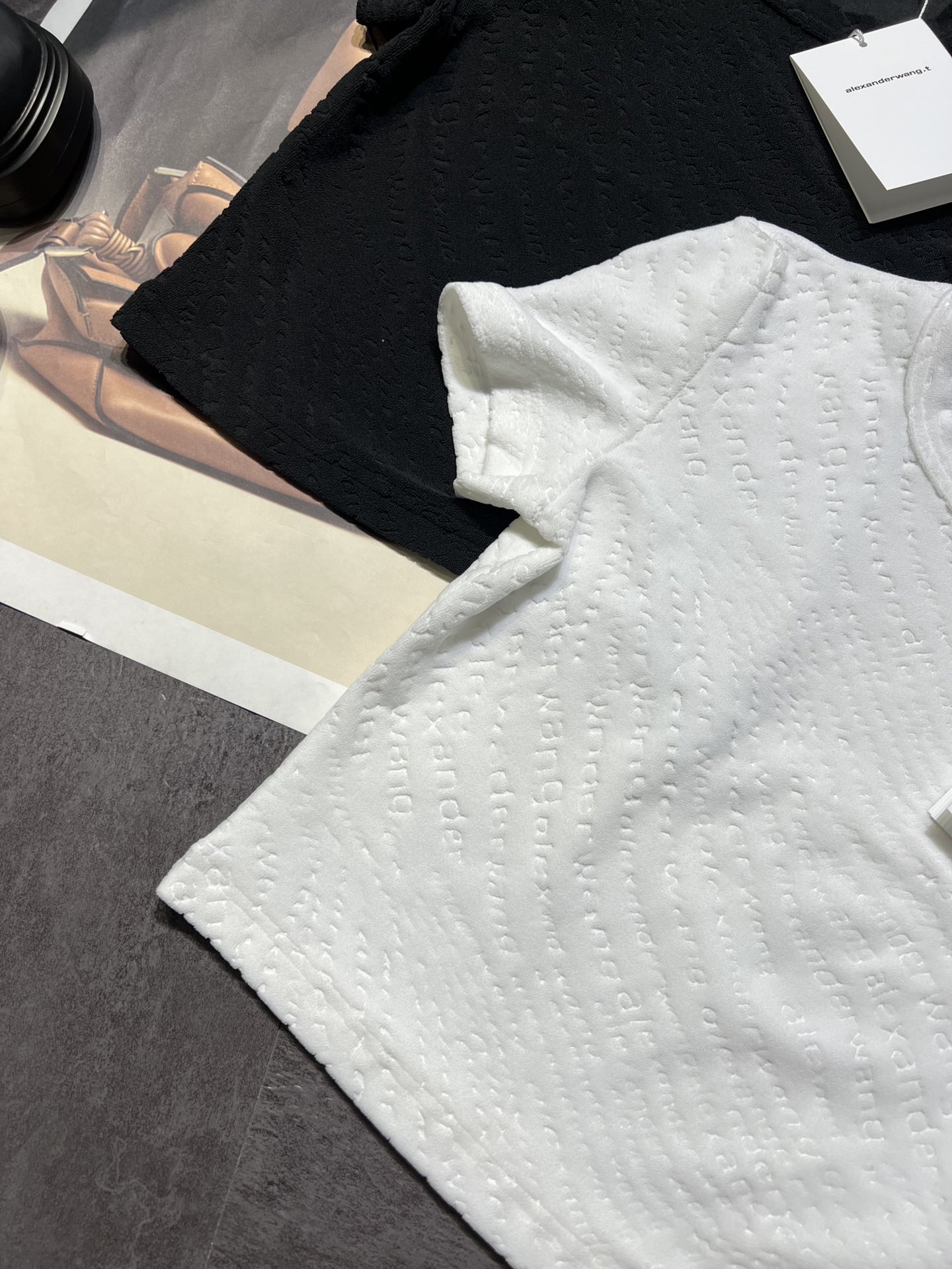 シンプル印象になって アレキサンダーワン ロゴtスーパーコピー トップス 純綿 日常服 ファッション 人気 レディース 2色可選_7