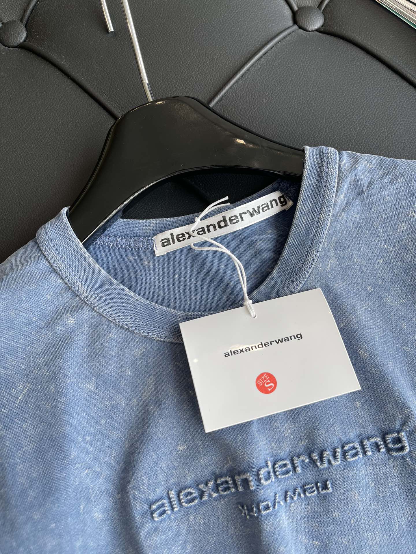 新作到着!! アレキサンダーワン tシャツ コーデ激安通販 トップス ファッション シンプル  純綿 日常 プリント ブルー_3