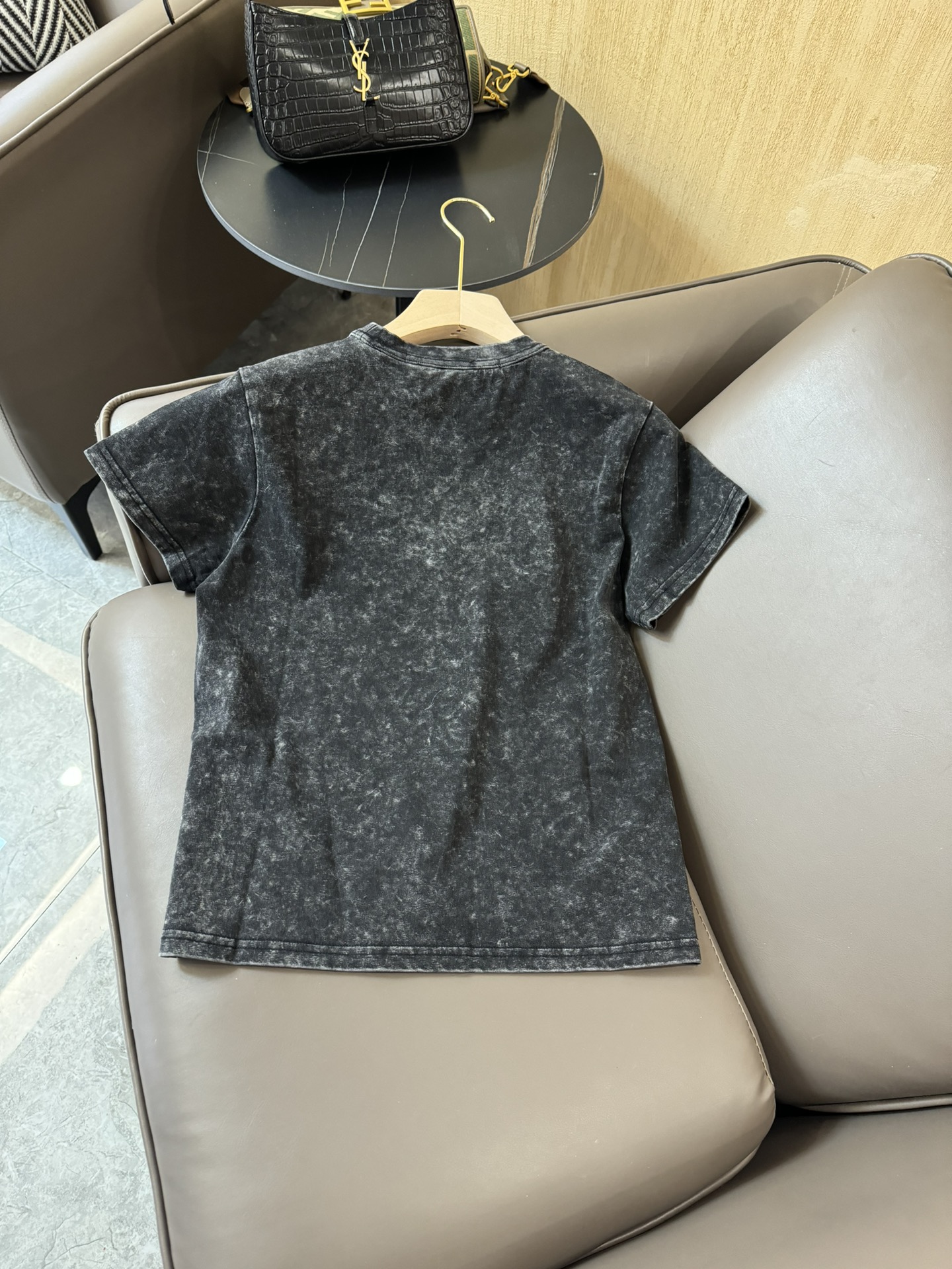 アレキサンダーワンシャツスーパーコピー トップス 人気 Ｔシャツ プリント ファッション シンプル 純綿 日常 ブラック_2