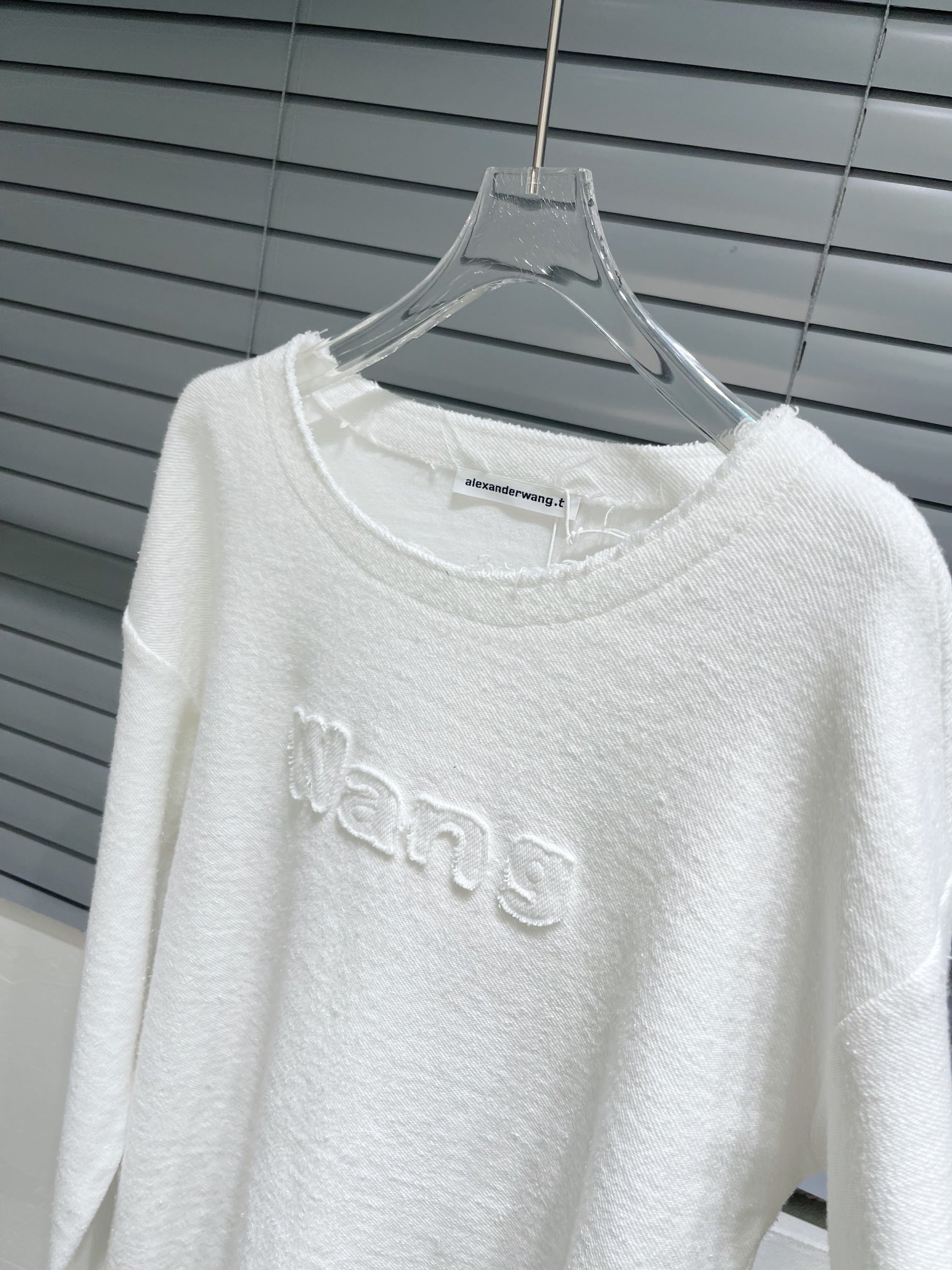 アレキサンダーワン tシャツ セール偽物 トップス 人気 長袖 プリント ファッション シンプル 純綿 日常 ホワイト_8
