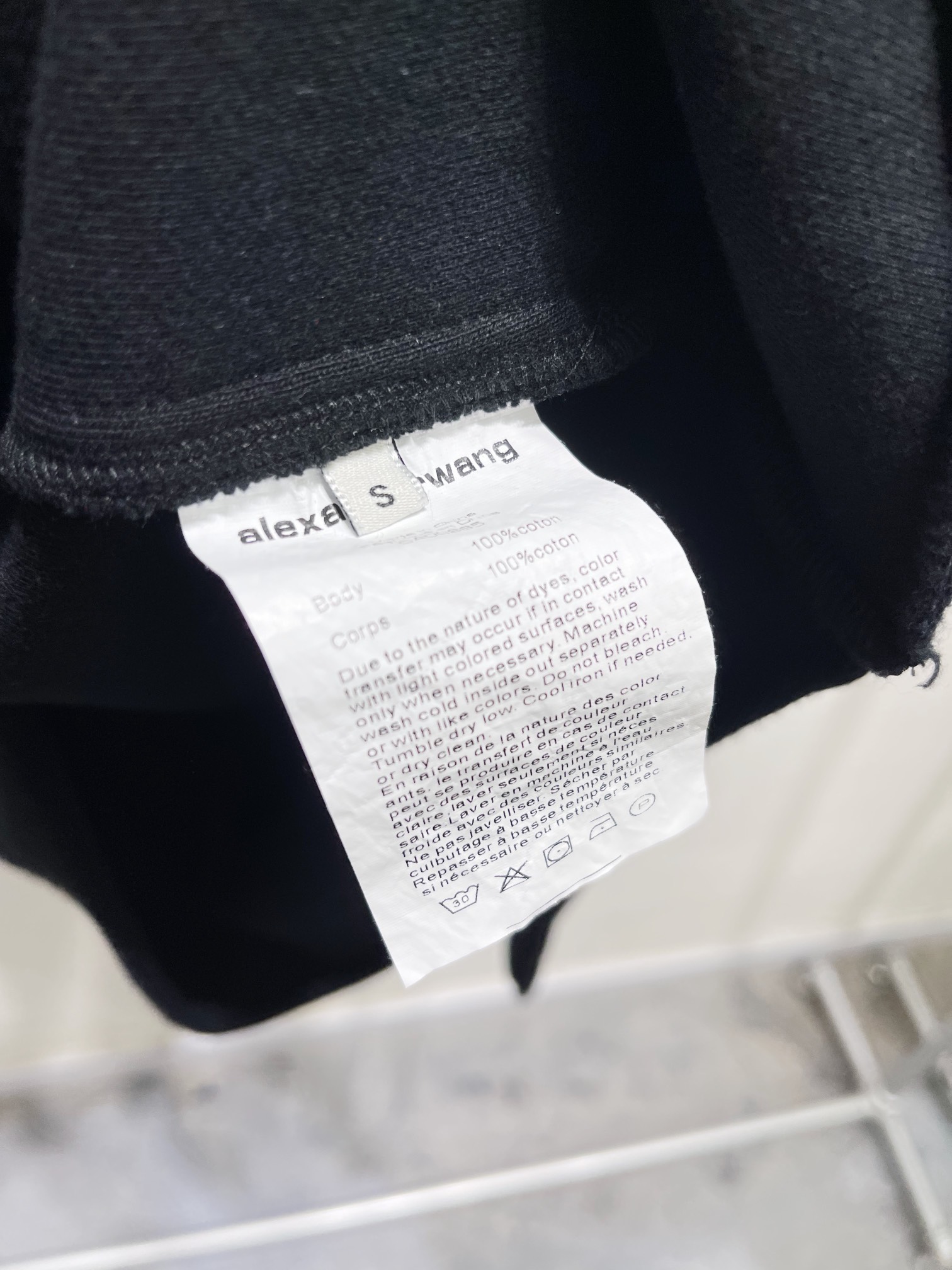アレキサンダーワン tシャツ レディーススーパーコピー トップス 人気 長袖 ゆったり ファッション シンプル 純綿 ブラック_7