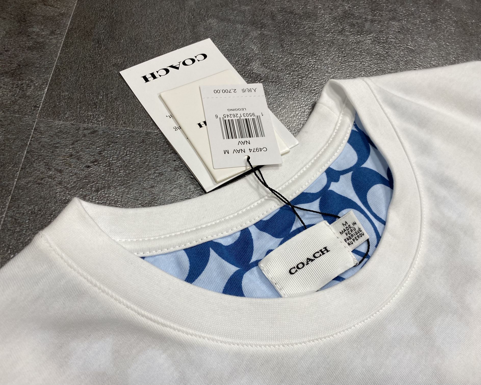 人気セール 高品質メンズコーチtシャツ偽物_2